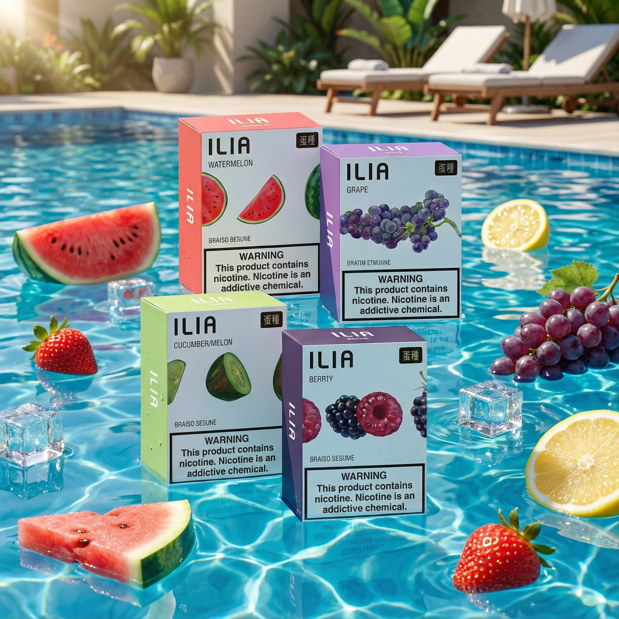 【發光款】ILIA一代電子煙煙彈|哩亞煙彈口味推薦|2.5ml*3顆入