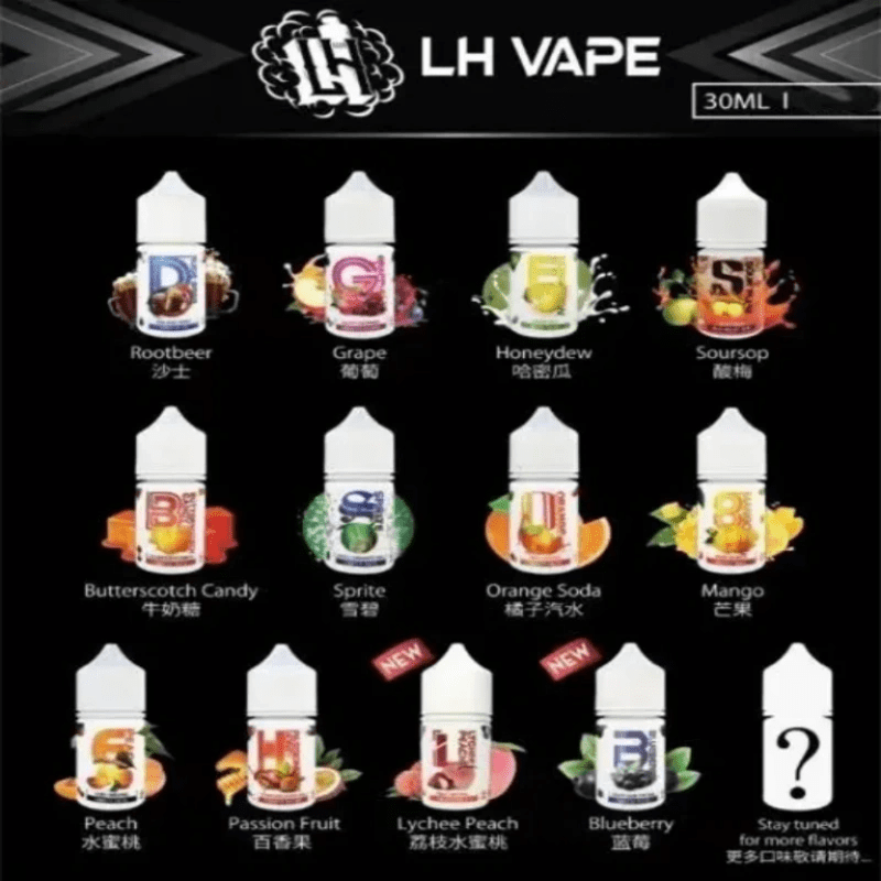 【LH小煙油】LH VAPEMY 馬來西亞原裝菸油|30ml 35mg(12種口味推薦):圖片 3