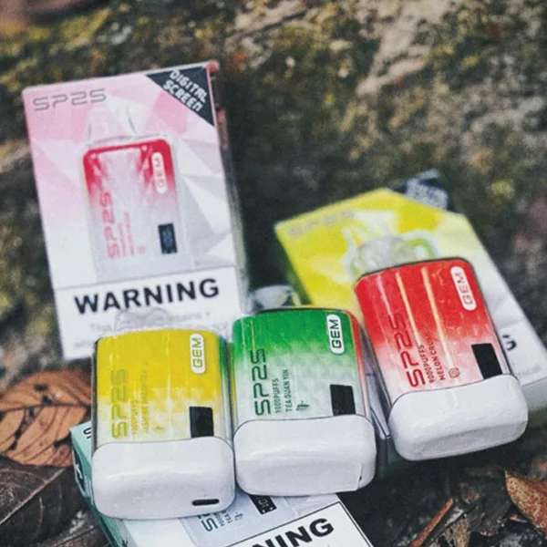 SP2S GEM 9000口拋棄式電子煙 | SP2 思博瑞9000一次性電子煙推薦 | 智能顯示屏 | 12ml大容量煙油-台灣現貨速發:圖片 2